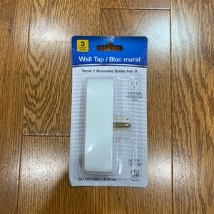3 outlet plug extension Wall Tap